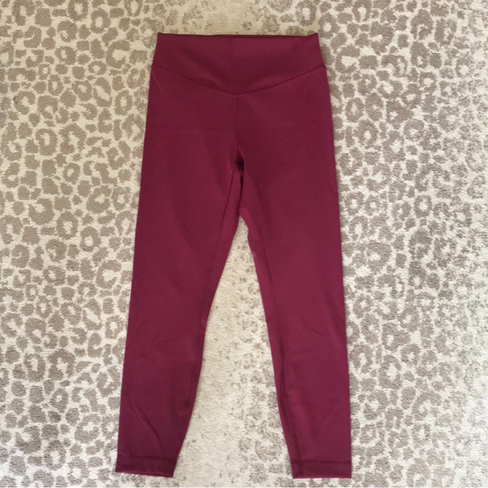 Lululemon High Rise Leggings, Deep Luxe, Size 8 - Picture 8 of 14